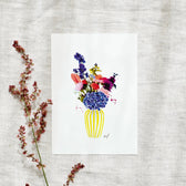 Postkarte - Spring Flowers