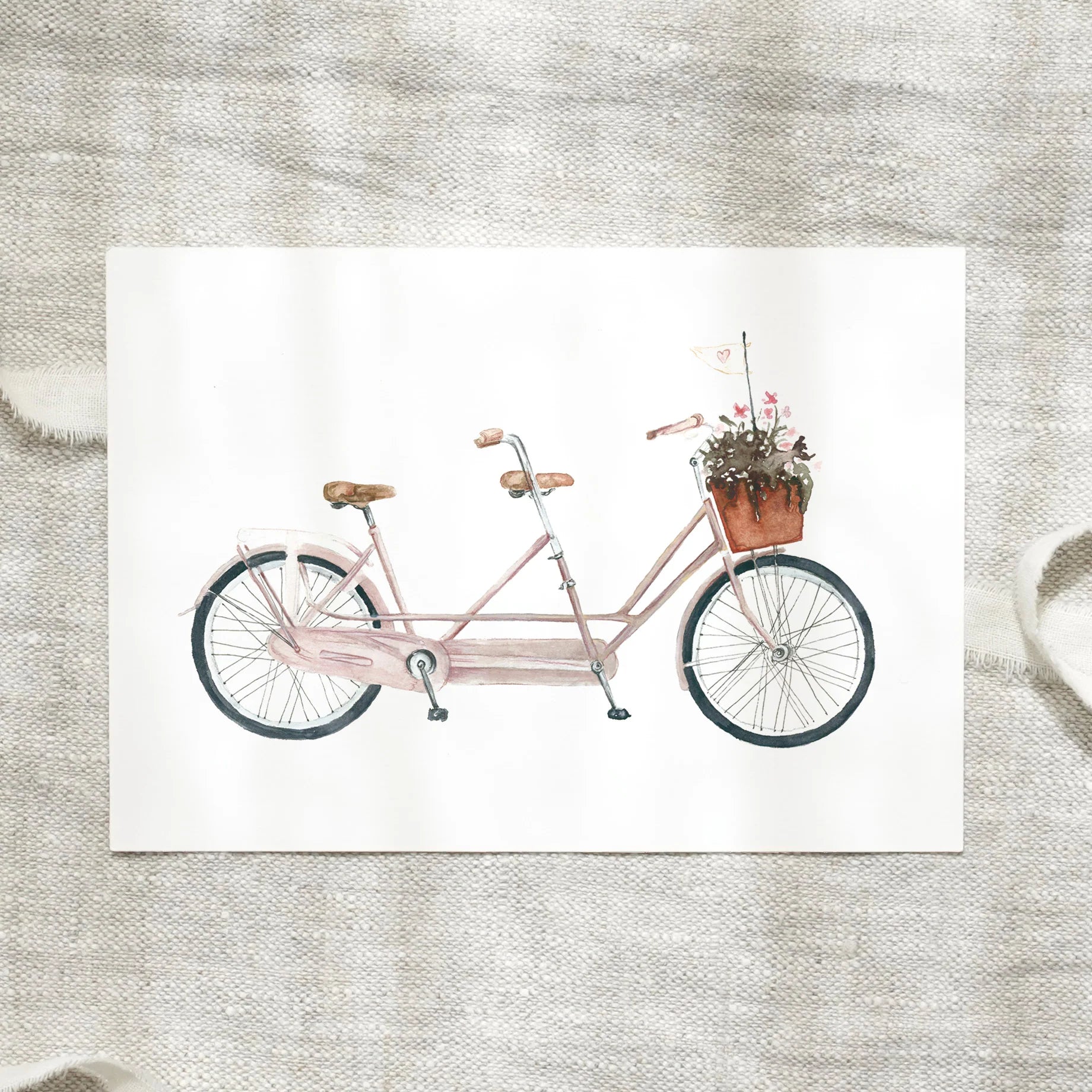 Postkarte - Tandem Love