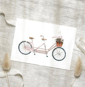 Postkarte - Tandem Love
