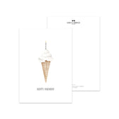 Postkarte - Ice Cream Candle