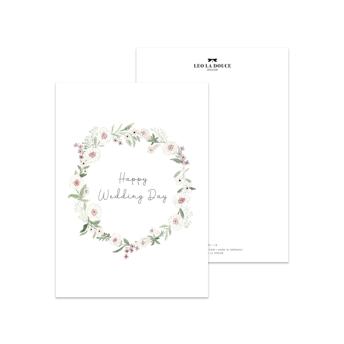 Postkarte - Hochzeitstag