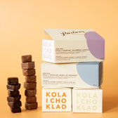 Schokoladen-Karamell „Odd Pieces“ – Vanille & Meersalz 175 g