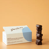 Schokoladen-Karamell „Odd Pieces“ – Vanille & Meersalz 175 g