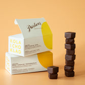Schokoladen-Karamell „Odd Pieces“ – Passionsfrucht 175 g