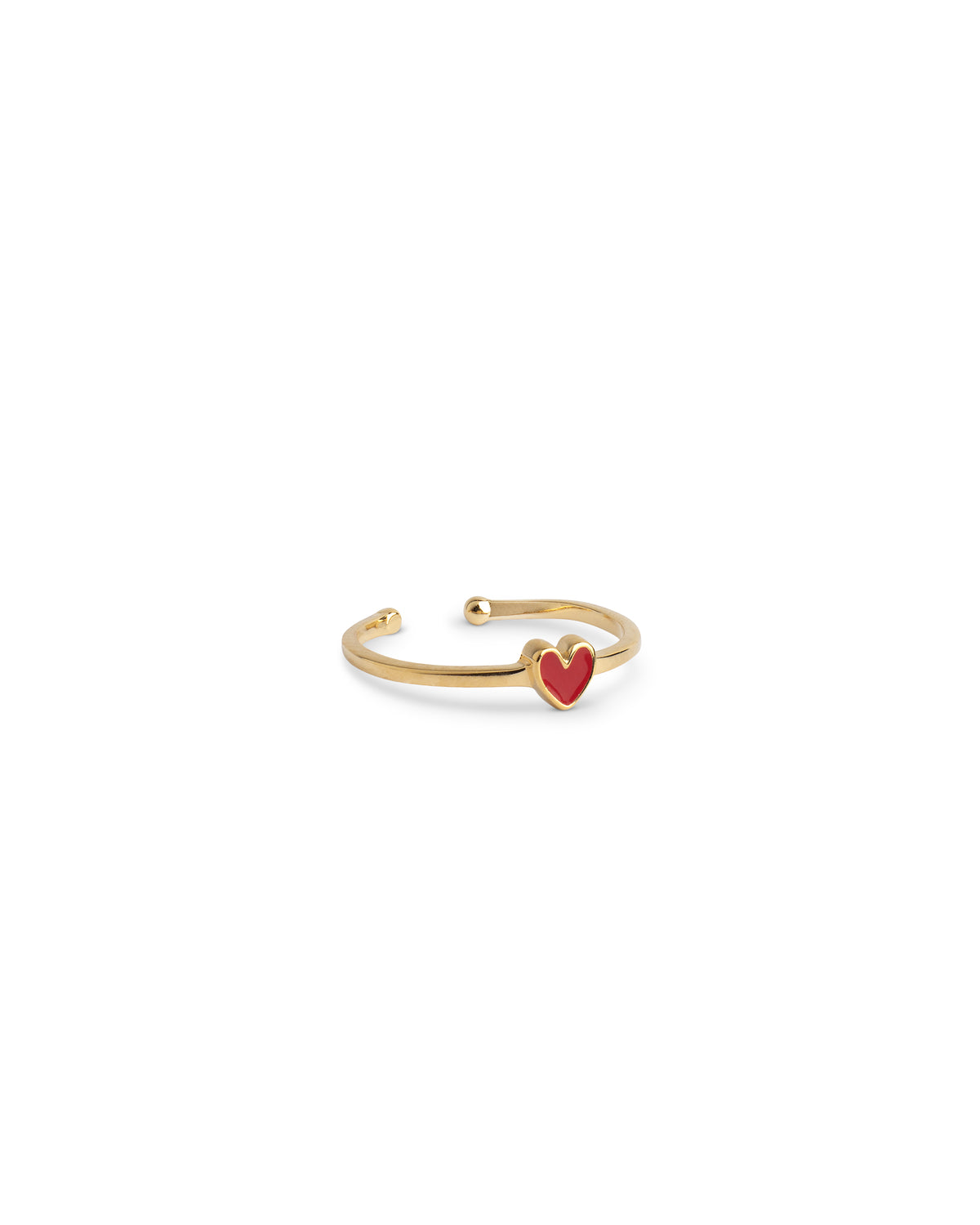 Ring Amore - gold/rot