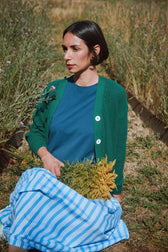 Cardigan Mate - Grasgrün
