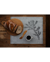 Tischset Havu - white-black - 46x38cm