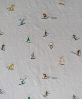 Tischdecke Skifahrer - 147 x 250 cm