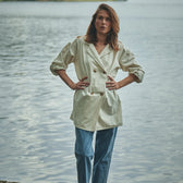 Jacke Marguerite Toile Épaisse Almond Milk