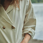Jacke Marguerite Toile Épaisse Almond Milk