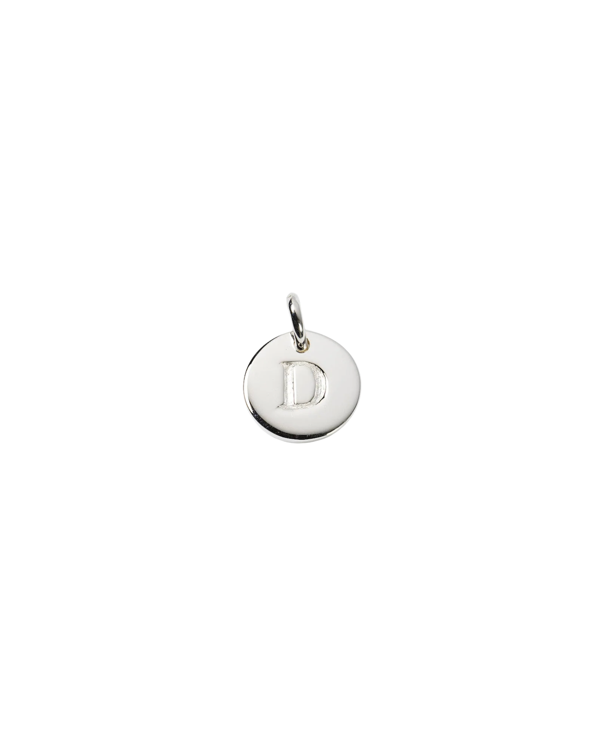 Anhänger Mini-Buchstabe - silber