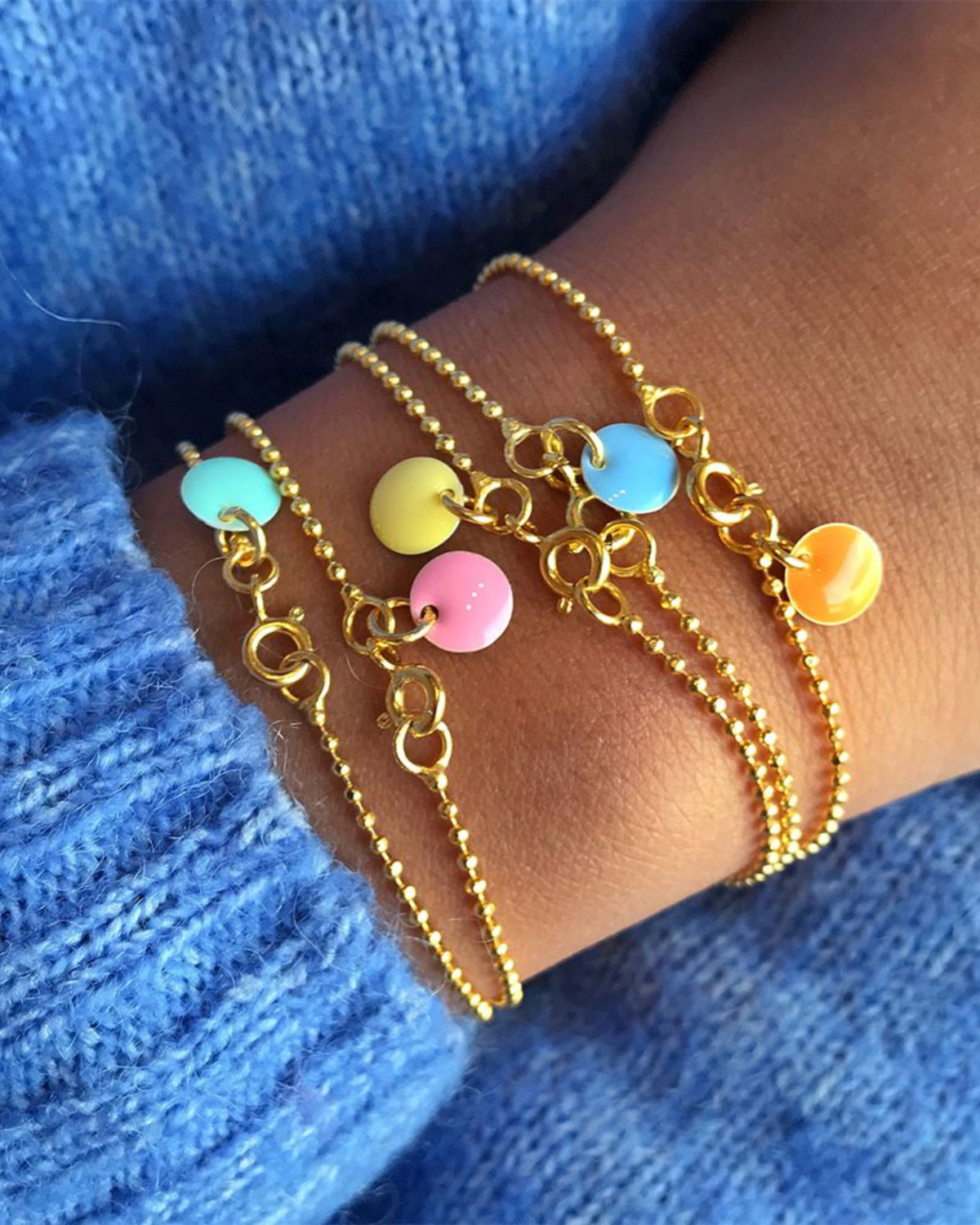 Armband Ball Chain - Gold