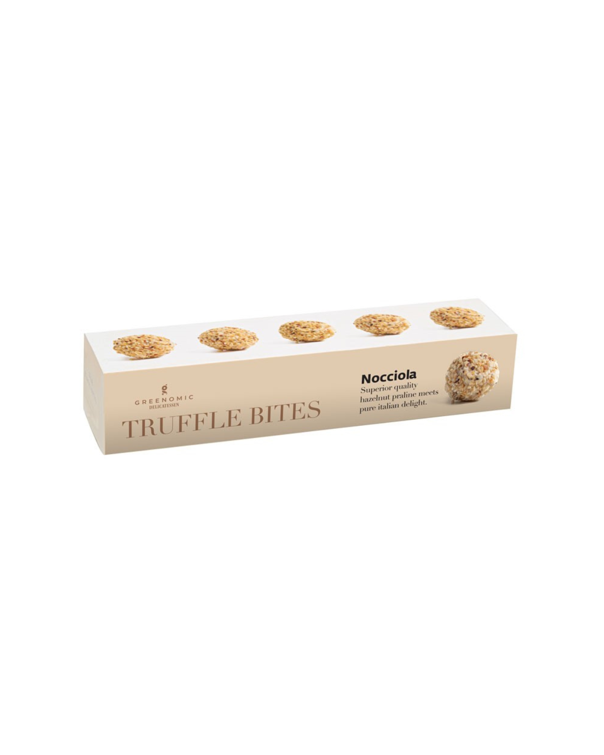 Chocolate Truffle Bites Nocciola – Haselnusstrüffel (55g)