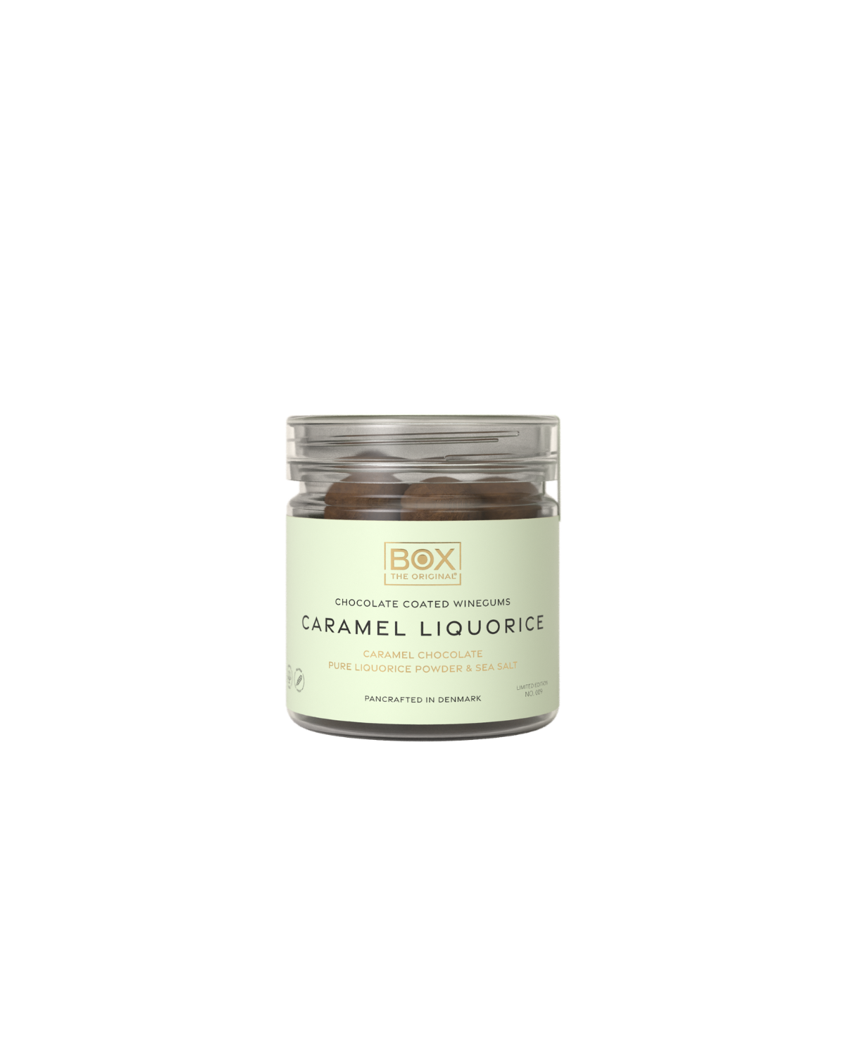 Fruchtgummi mit Schokolade – Caramel Liquorice 110 g