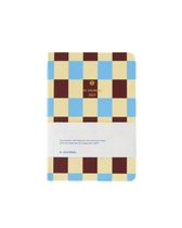 My Journal Planer 2027 - Kariert/Blau Vanille Schokolade