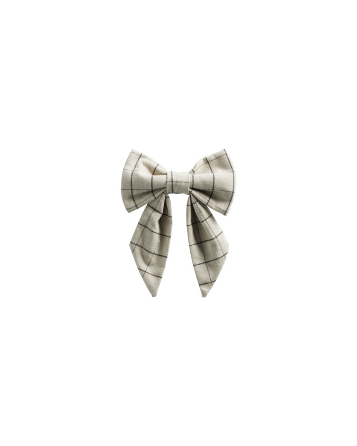 Weihnachts-Schleife / Christmas Bow - Linen - M (17x10 cm)