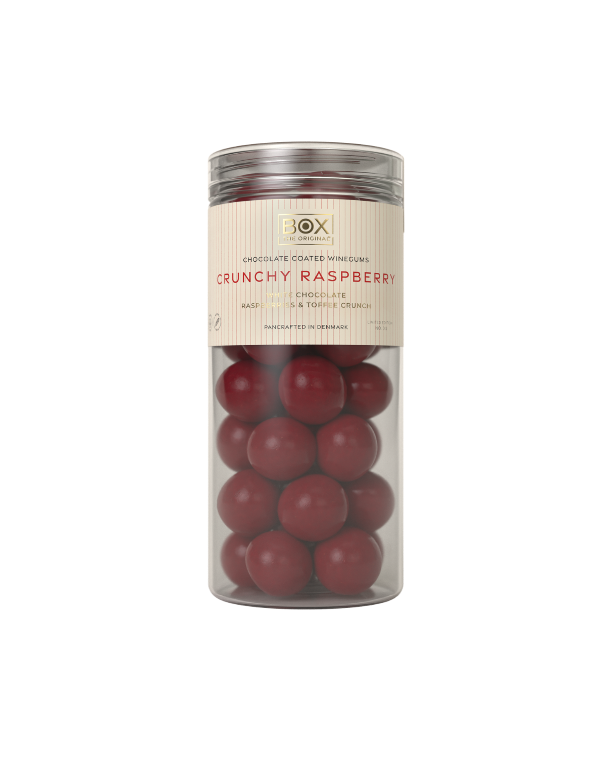 Fruchtgummi mit Schokolade – Crunchy Raspberry 250 g