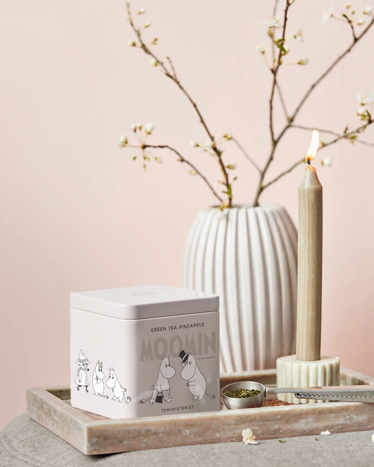 Moomin Green Tea Pineapple – Grüner Tee mit Ananas