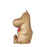 Figur Mumin - Umarmung mit rotem Herz - M