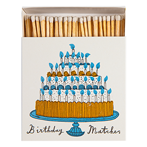 Birthday Matches  | Quadratische Sicherheitsstreichhölzer