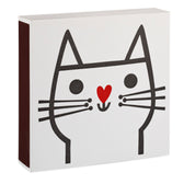 Katze | Quadratische Sicherheitsstreichhölzer