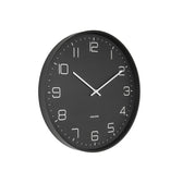 Wanduhr Lofty - Schwarz