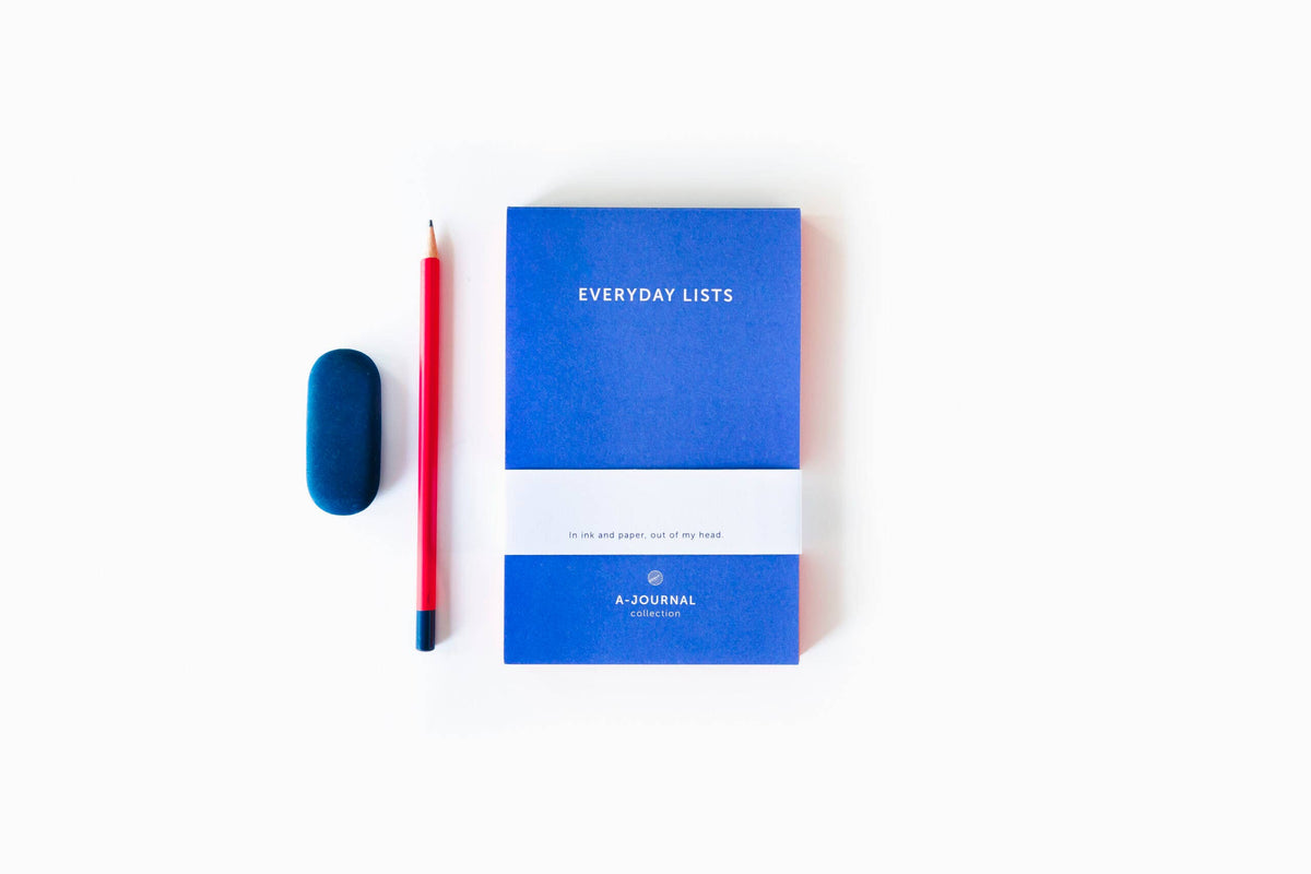 Notizblock Everyday Liste - Blau / Liniert