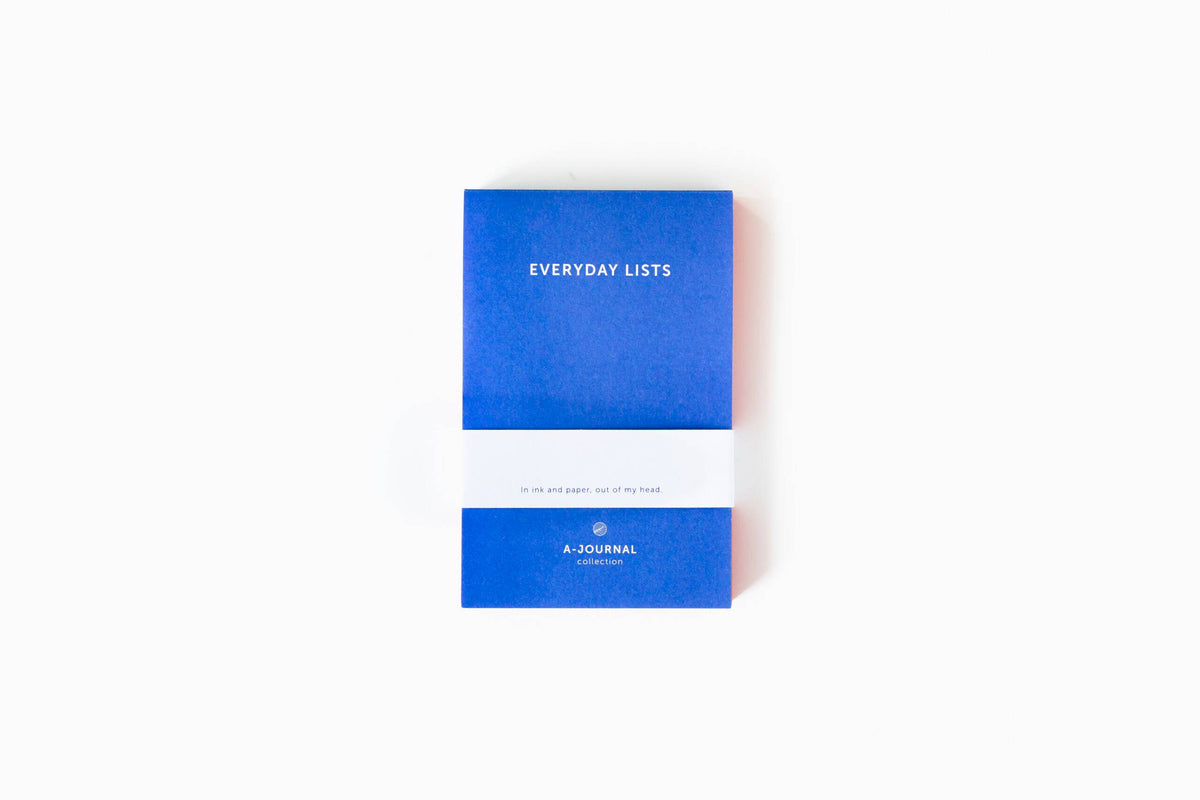 Notizblock Everyday Liste - Blau / Liniert