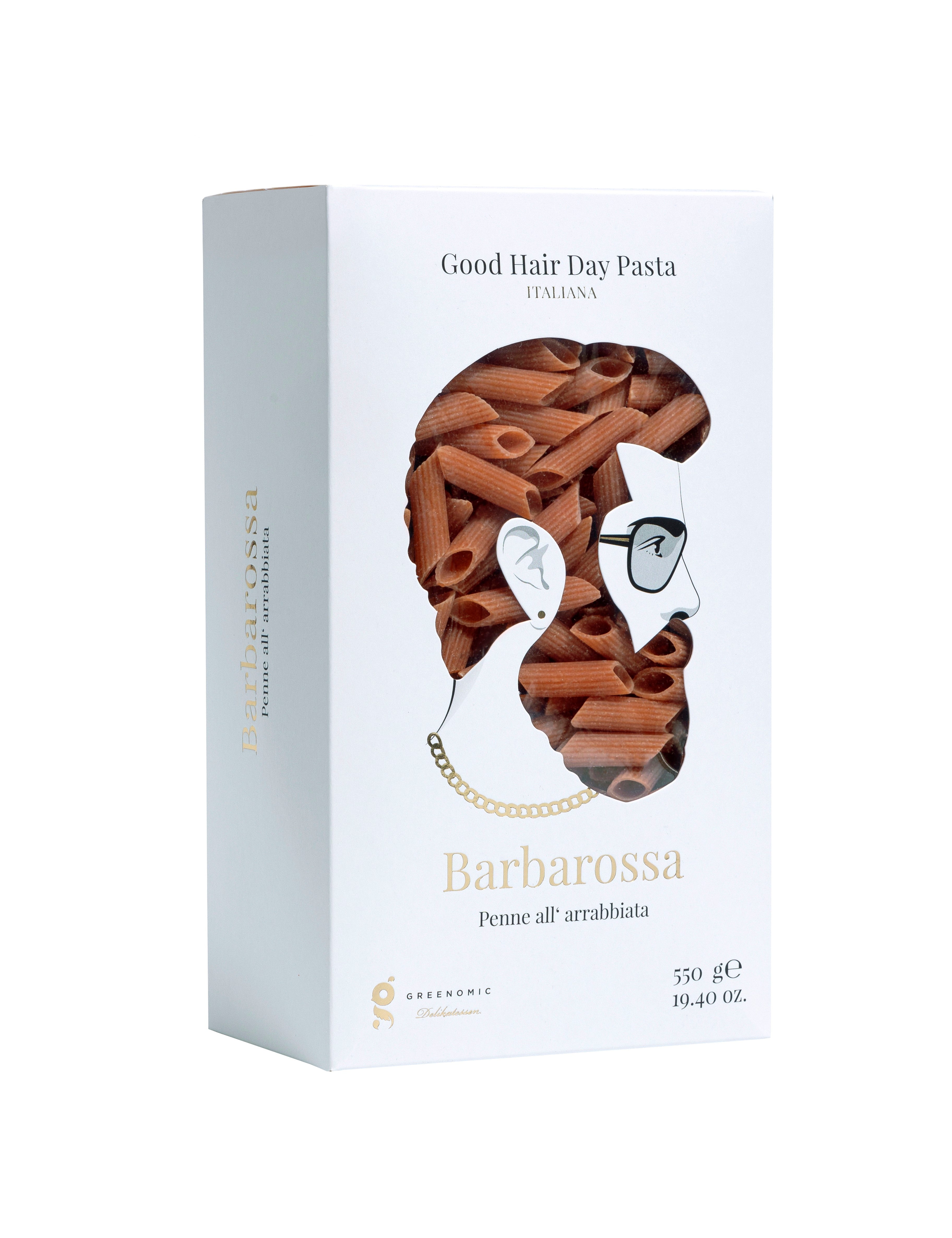 Good Hair Day Pasta - Barbarossa Penne all´arrabbiata