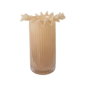 Große Vase Froufrou - champagner
