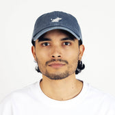 Gewaschene Denim-Cap - Moomin Classics Navy