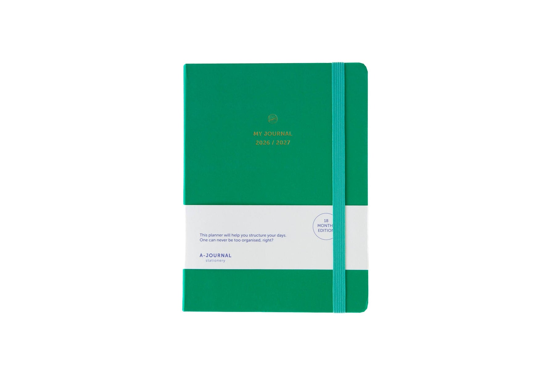 My Journal 18‑Monats‑Kalender 2026–2027 - Smaragdgrün