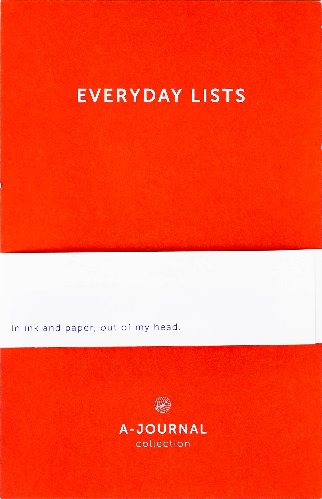 Notizblock Everyday List – Rot
