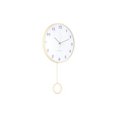 Wanduhr Cheeky Dome Pendulum - Gelb