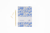 One Line a Day Tagebuch - Toile de Jouy Blau