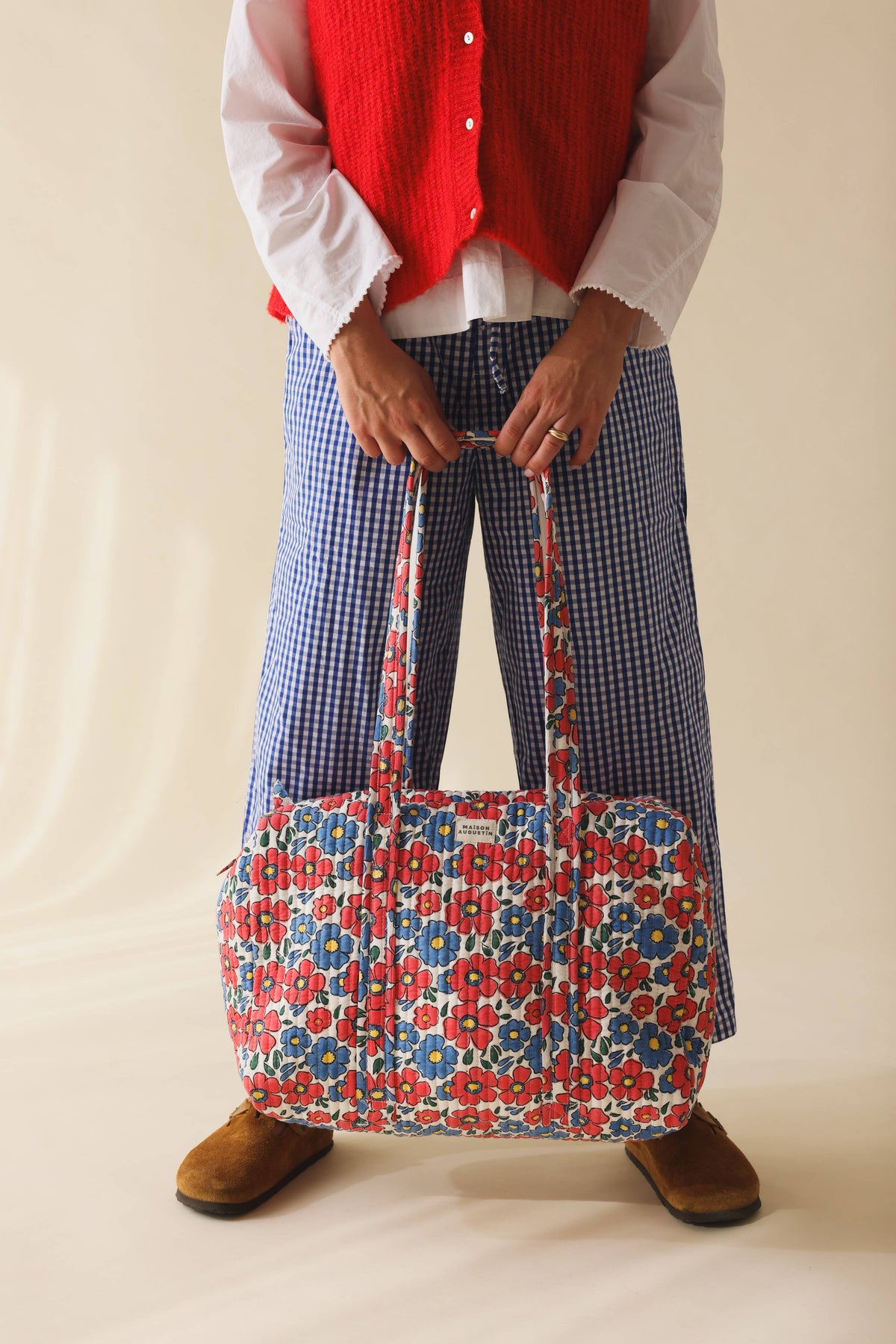 Wochenendtasche Flore - Koralle