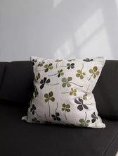 Kissenhülle Clover / Kleeblatt - grün