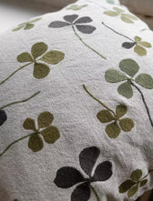 Kissenhülle Clover / Kleeblatt - grün