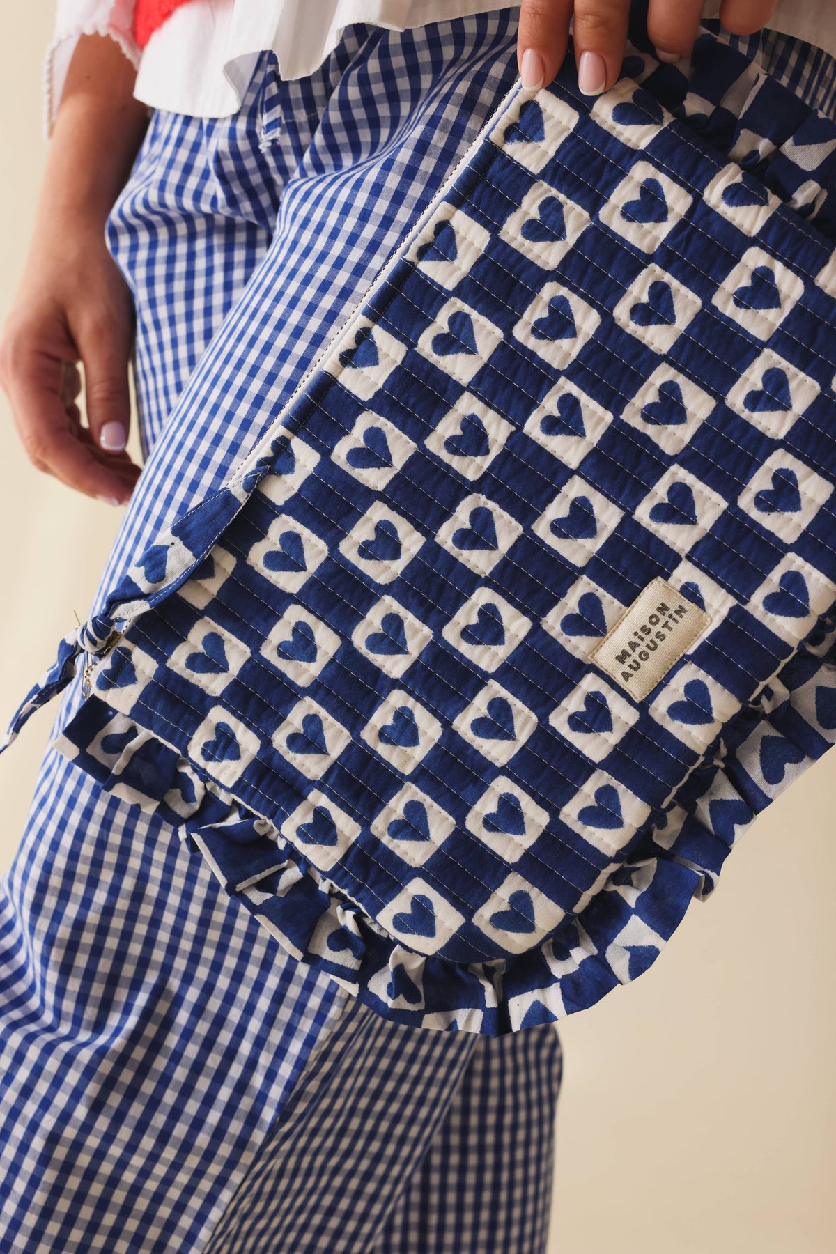 Tasche Herz - Blau