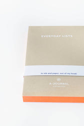 Notizblock Everyday List - Beige