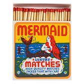 Mermaid Streichhölzer | Quadratische Sicherheitsstreichhölzer