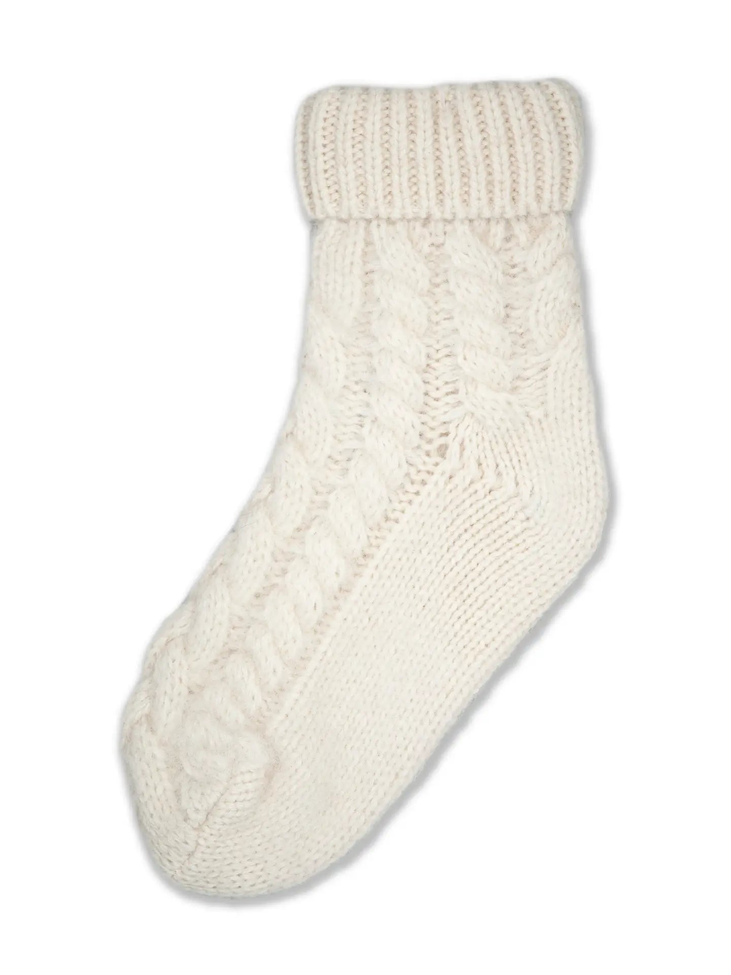 Gaiku Stricksocke weiss