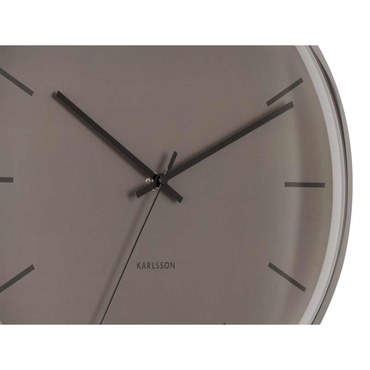 Wanduhr Nirvana Globe - Grau