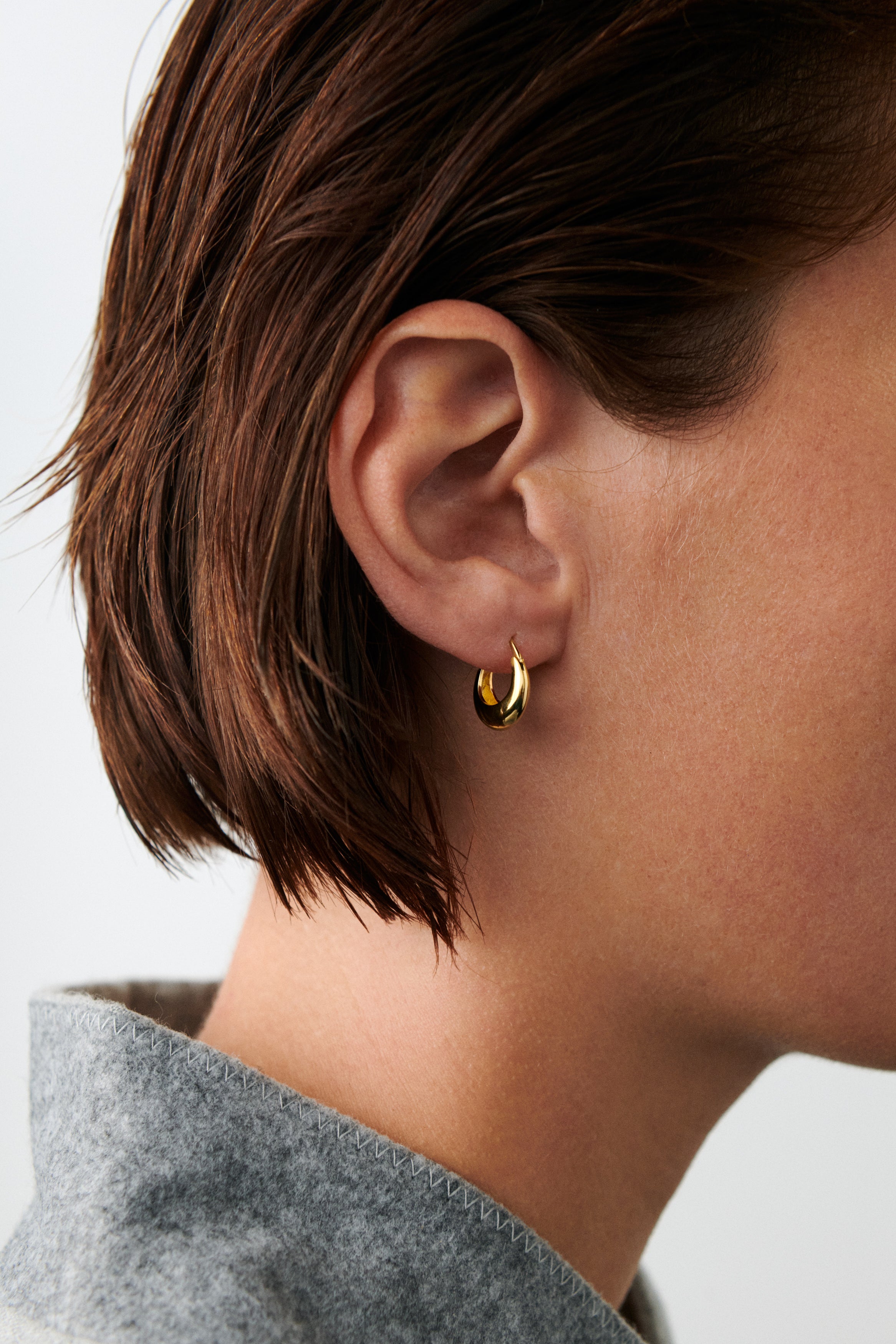 Small Atlas Ohrringe – gold