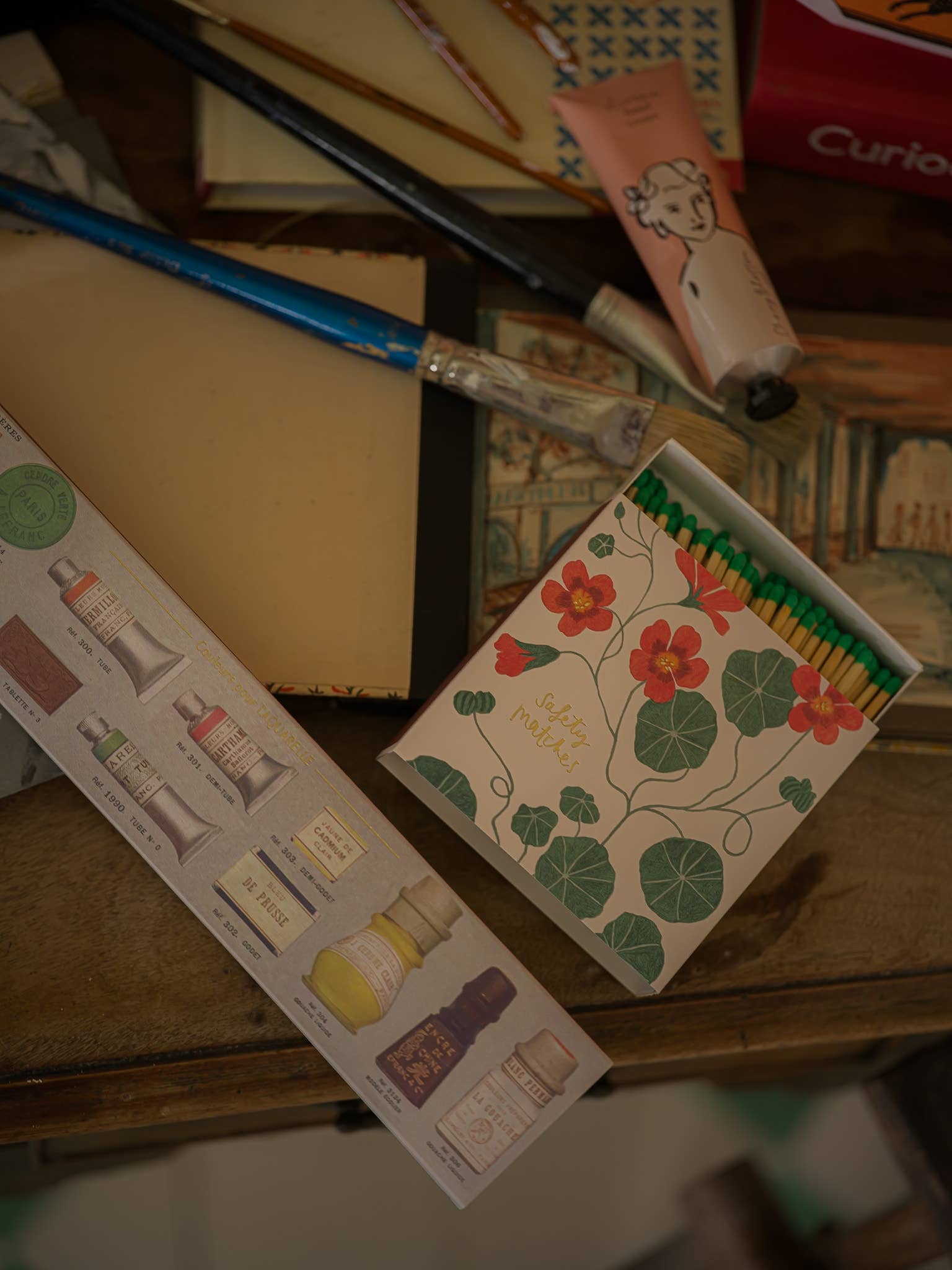 Farbtuben | Lange Sicherheitsstreichhölzer