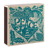 Peace | Quadratische Sicherheitsstreichhölzer