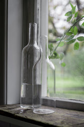 Glasflasche mit Deckel