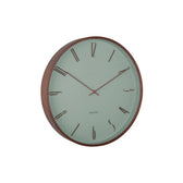 Wanduhr Scandia - graugrün