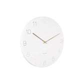 Wanduhr Charm - Gravierte Zahlen