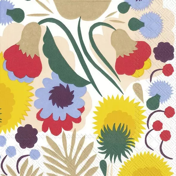 Marimekko Papierservietten - PIKKUKELLUKKA